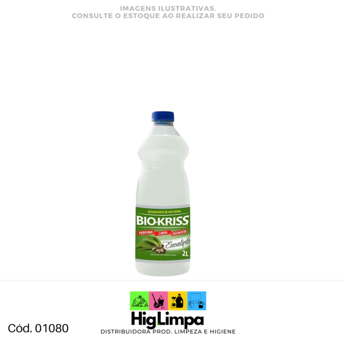 Desinfetante Eucalipto - Bio-Kriss 2L