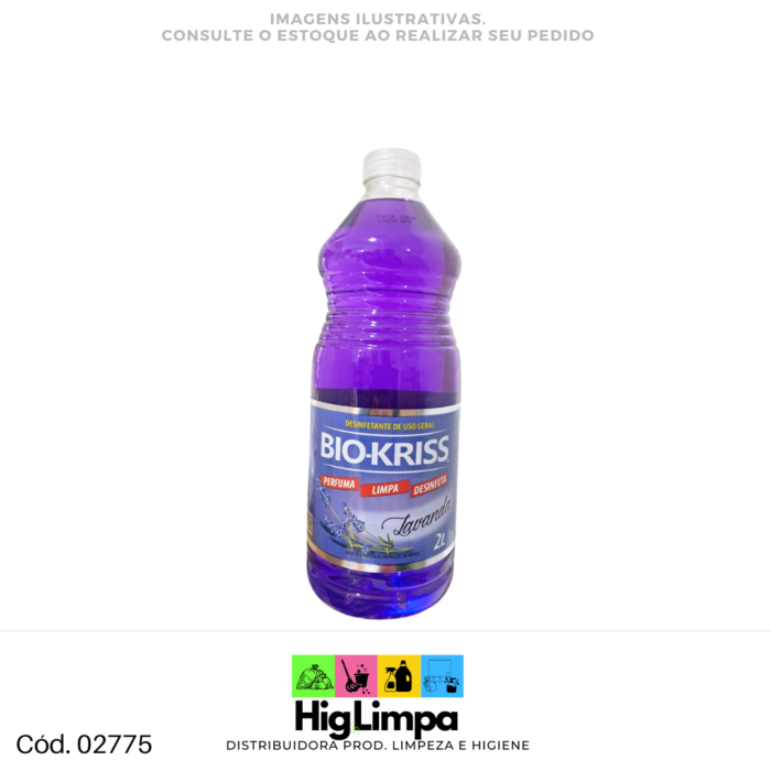 Desinfetante Lavanda - Bio-Kriss 2L