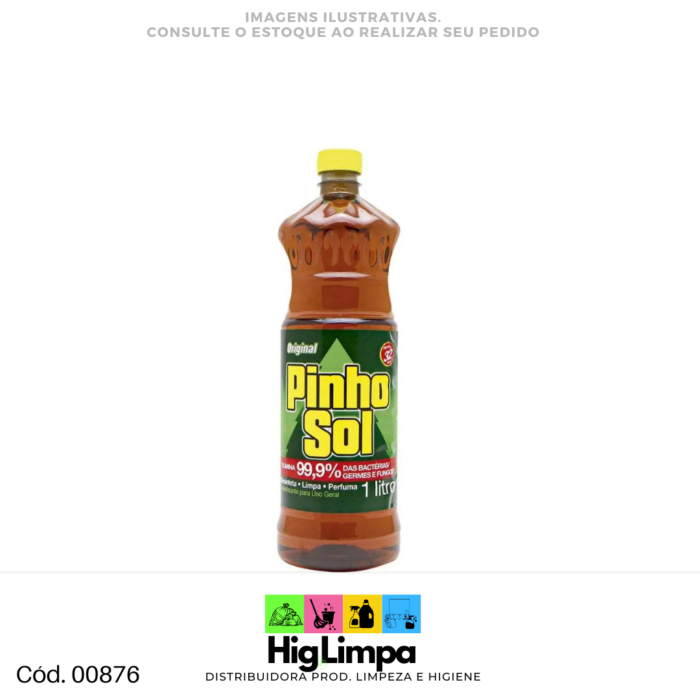 Desinfetante Pinho Sol Original 1L