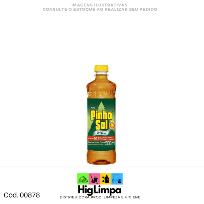 Desinfetante Pinho Sol Original 500ml