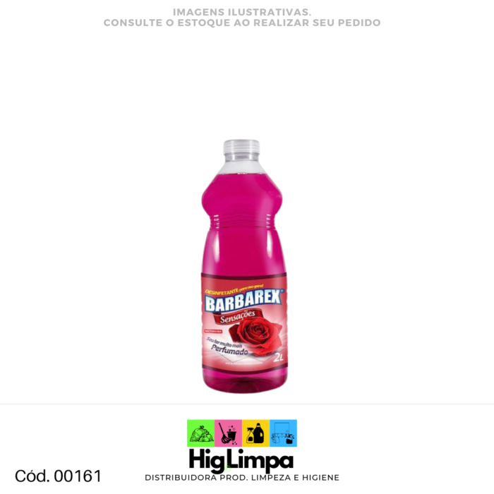 Desinfetante Barbarex Para Uso Geral sensação 2L