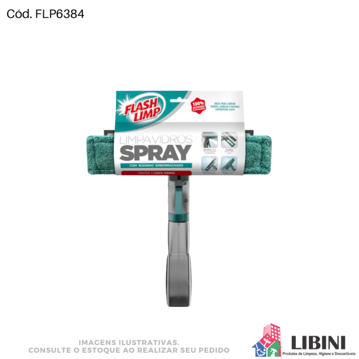 Limpa Vidros Spray - Flash Limp