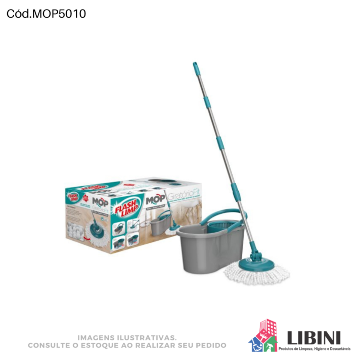 Mop Giratório Fit - Flash Limp