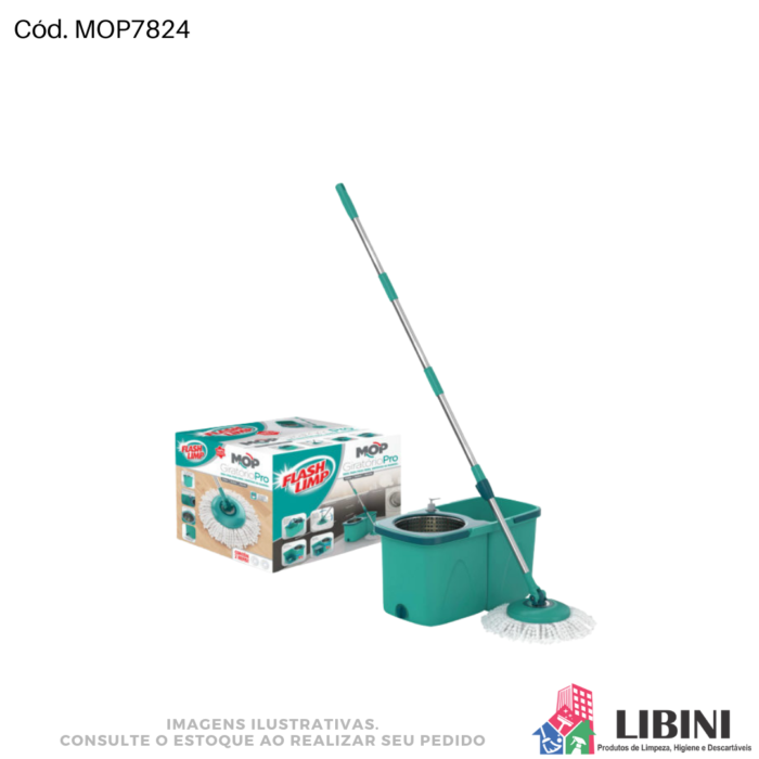 Mop Giratório Pro - Flash Limp