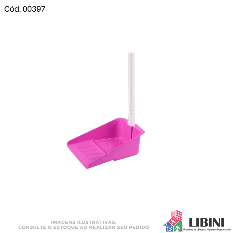 Pá p/ Lixo com Cabo longo - 00397