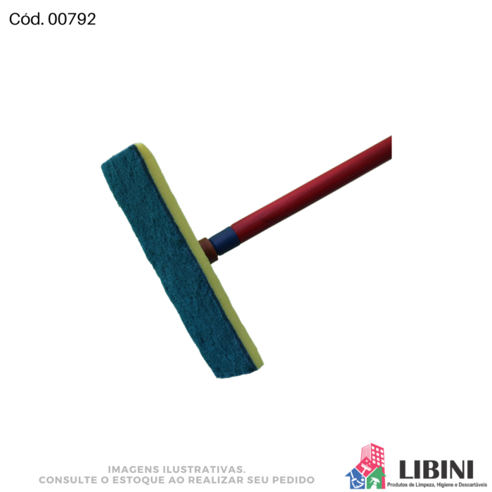 Rodo Limpa azulejo - c/ cabo - 00792