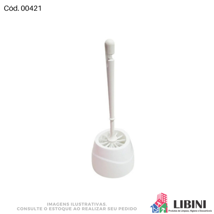 Escova p/ Vaso Sanitário Lavatina - com Estojo - 00421