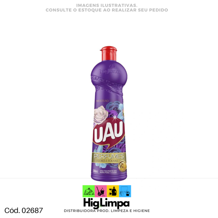 Multiuso Flores e Folhas - UAU 500ml