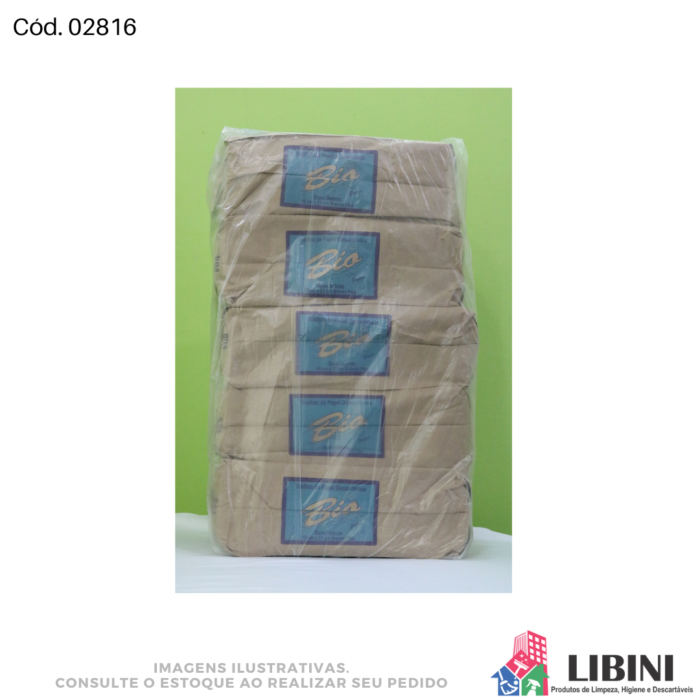 Papel Interfolhas Luxo - Bio 4.000 folhas - 02816
