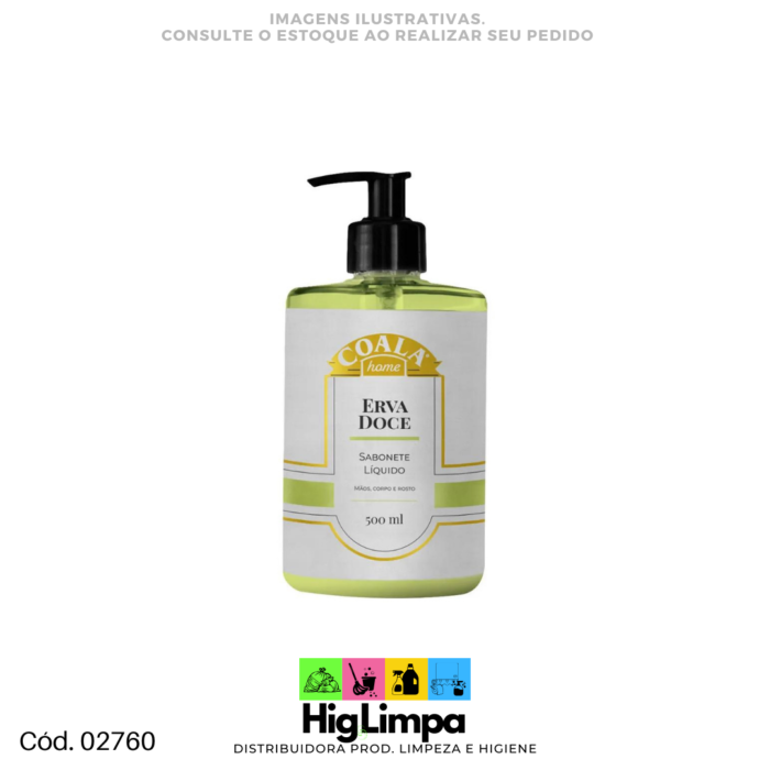 Sabonete Erva Doce - Coala 500ml