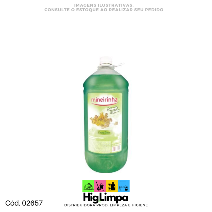 Sabonete Erva Doce - Mineirinha 2L