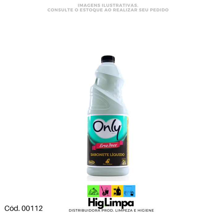 Sabonete Erva Doce - Only Start 2L