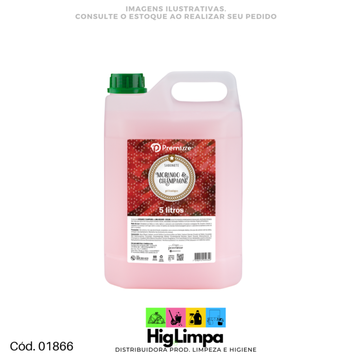 Sabonete Deoline - Morango com Champagne 5L