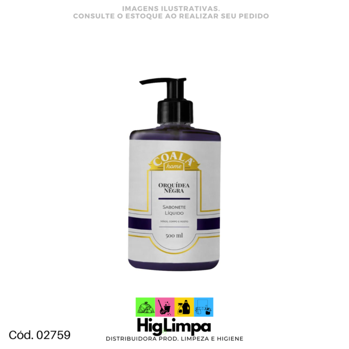 Sabonete Coala - Orquídea Negra 500ml