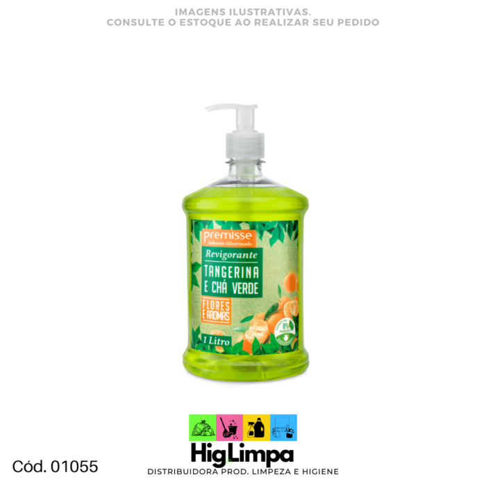 Sabonete Tangerina e Chá Verde - Premisse 1L