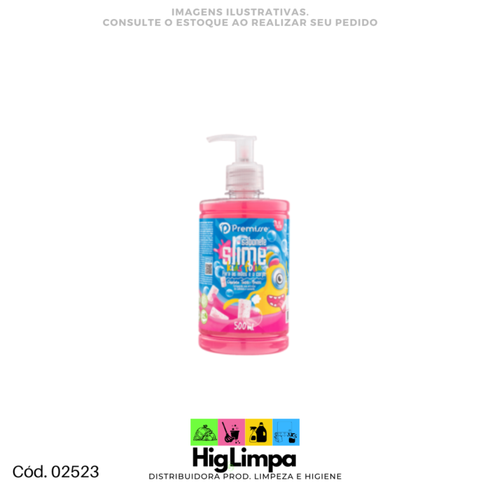 Sabonete Slime Kids Premisse 500ml