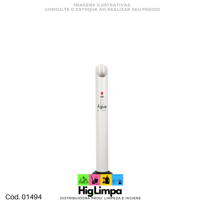 Lixeira Copo Água Tubos Premisse - 01494