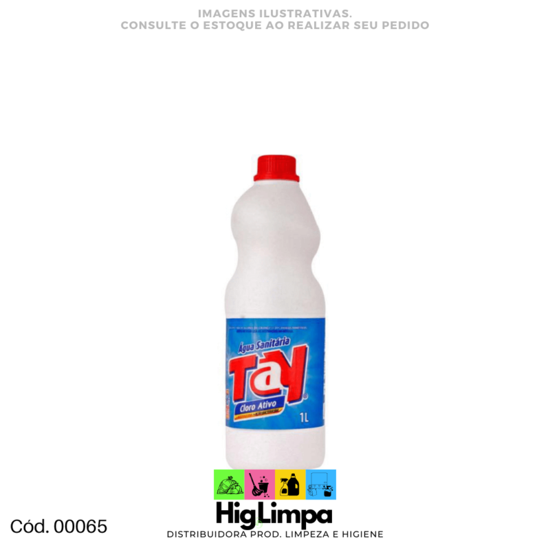 Água Sanitária - Tay 1L - 00065