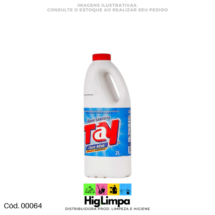 Água Sanitária - Tay 2L - 00064