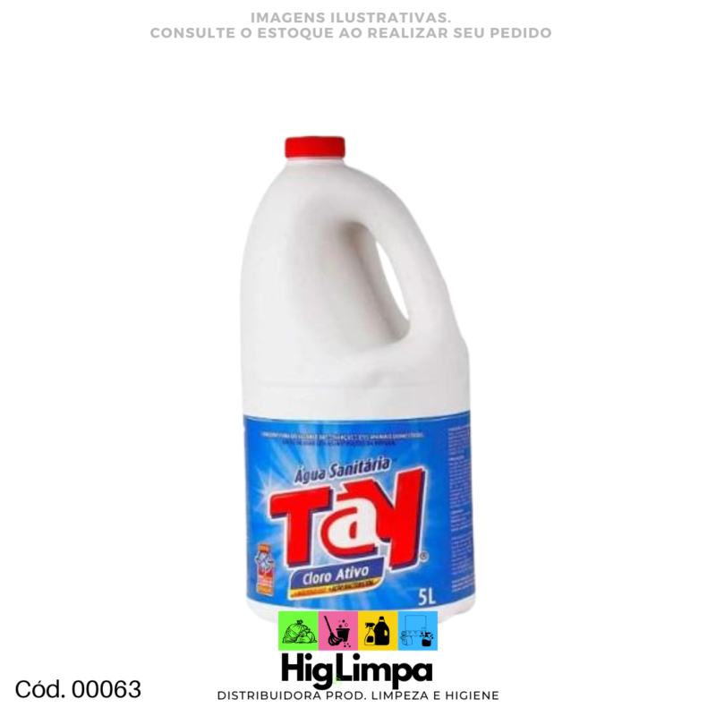 Água Sanitária - Tay 5L - 00063