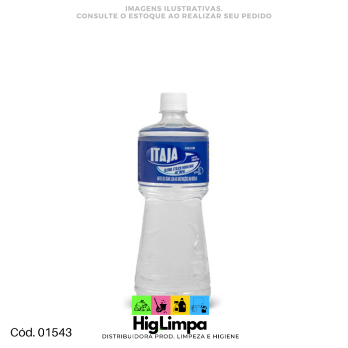Álcool 46% - Itajá 1 Litro - 01543