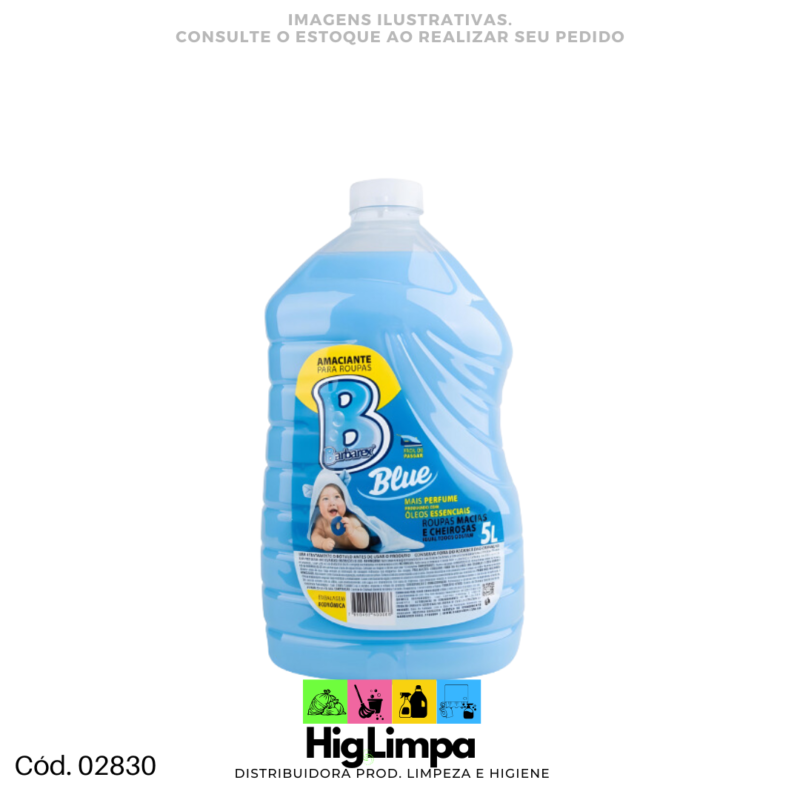 Amaciante de Roupas Econômico - Barbarex 5L - 02830