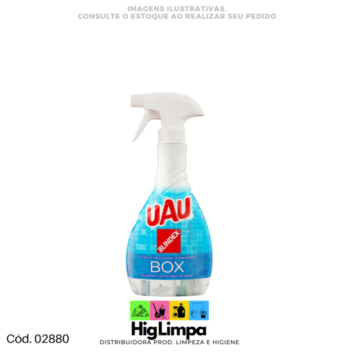 Limpa Box Blindex Spray - UAU 450ml