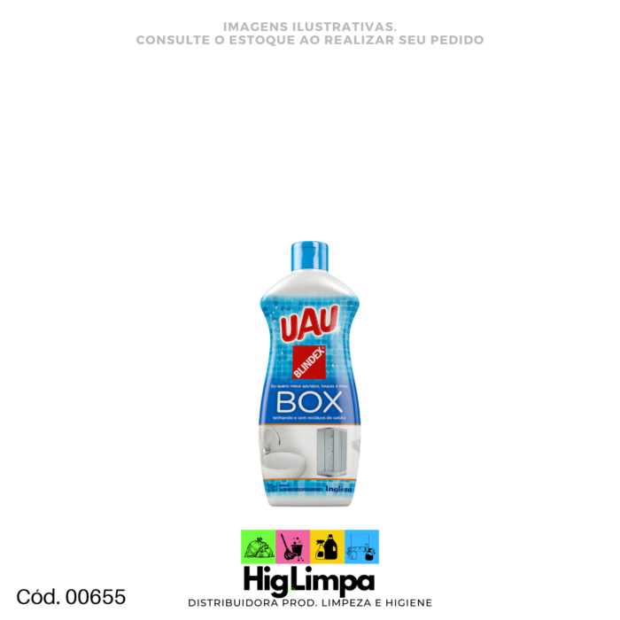 Limpa Box Blindex - UAU 200ml