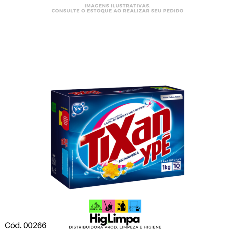 Lava Roupa Pó - Tixan Ype 800g- 00266