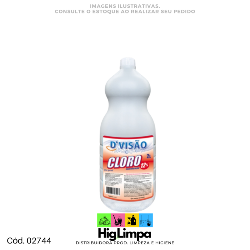Cloro 12% - Divisão 2L - 02744