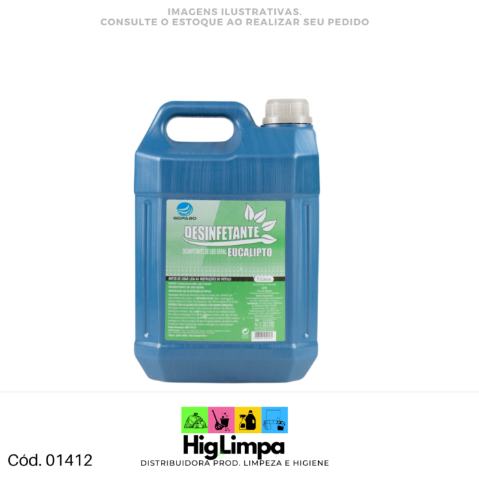 Desinfetante Eucalipto - Gopabo 5L
