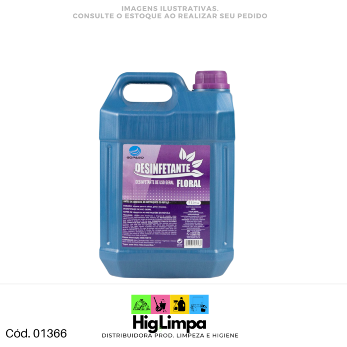 Desinfetante Floral - Gopabo 5L