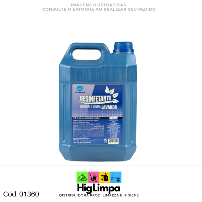 Desinfetante Lavanda - Gopabo 5L