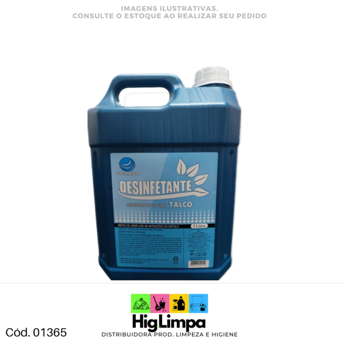 Desinfetante Talco - Gopabo 5L