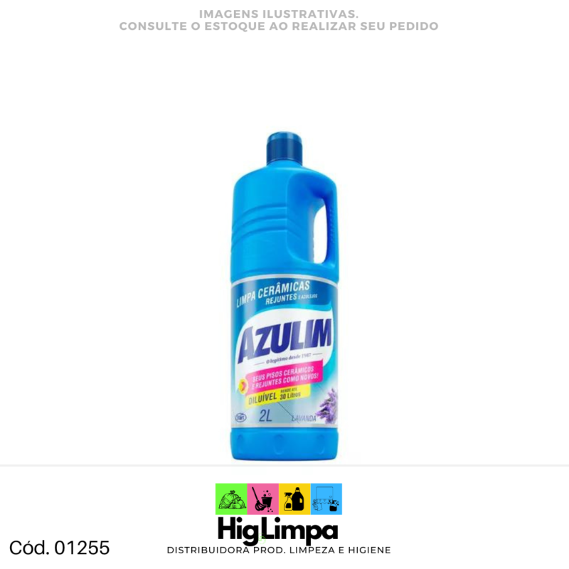 Limpa Cerâmica e Azulejo - Azulim Start 2L - 01255