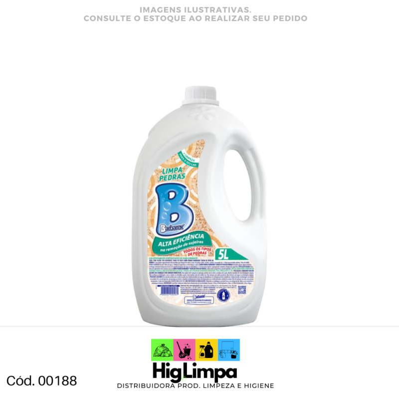 Limpa Pedra - Barbarex 5L - 00188