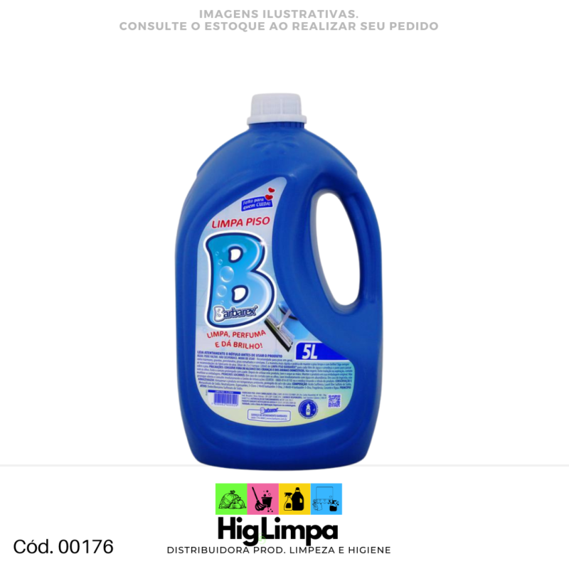 Limpa Piso - Barbarex 5L - 00176
