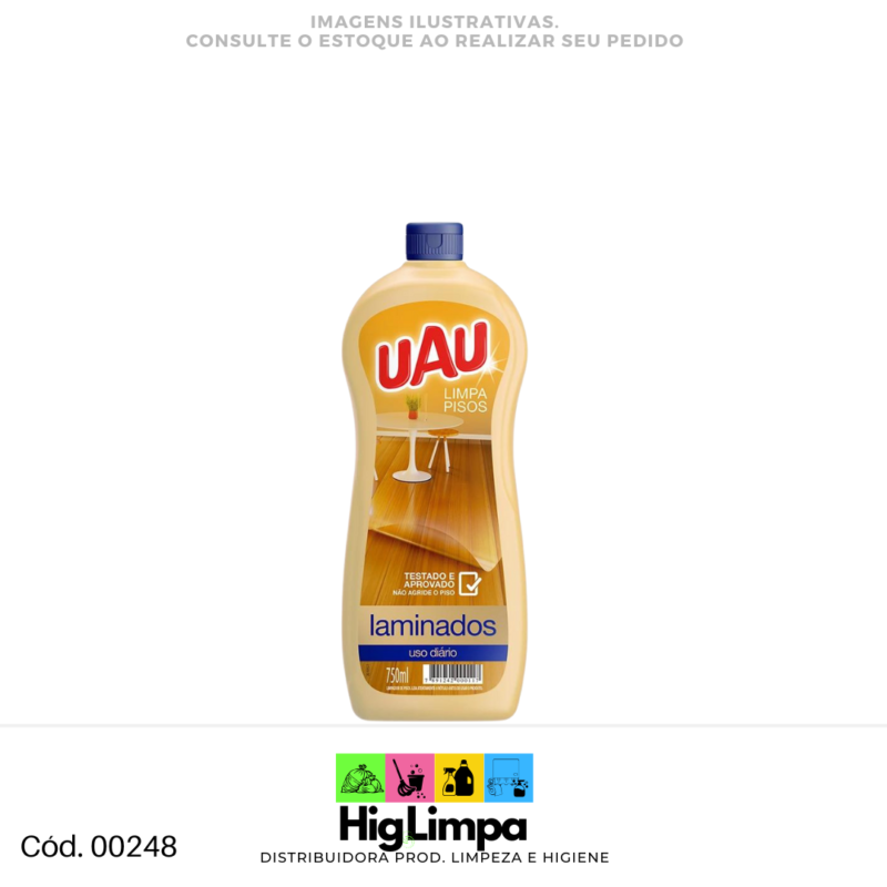 Limpa Piso Laminado - UAU 750ml - 00248