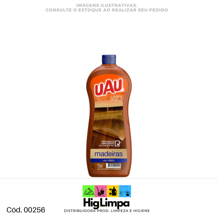 Limpa Piso Madeira - UAU 750ml - 00256