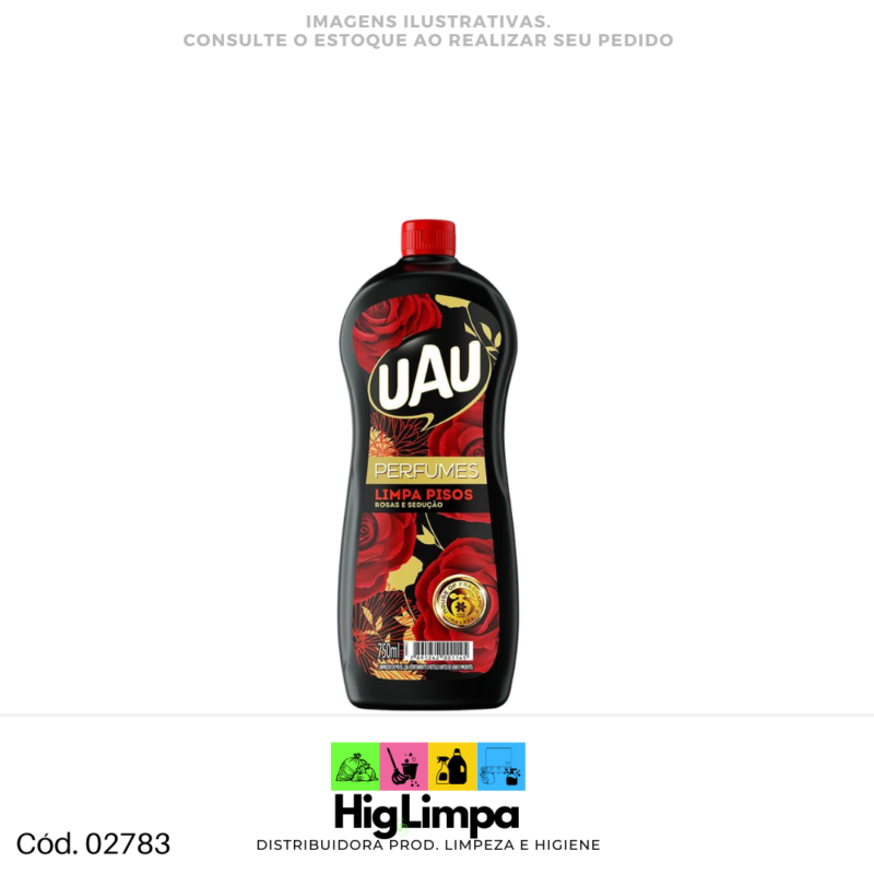 Limpa Piso Perfumes - UAU 750ml - 02783