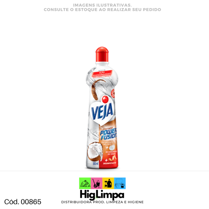 Multiuso Power Fusion Coco - Veja 500ml