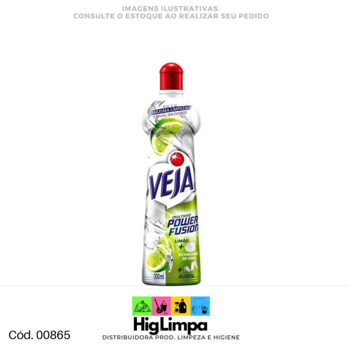 Multiuso Power Fusion Limão - Veja 500ml