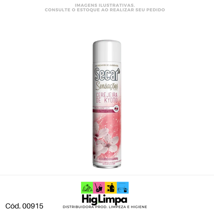 Odorizador de Ambiente Cerejeira de Kyoto - Secar 360ml