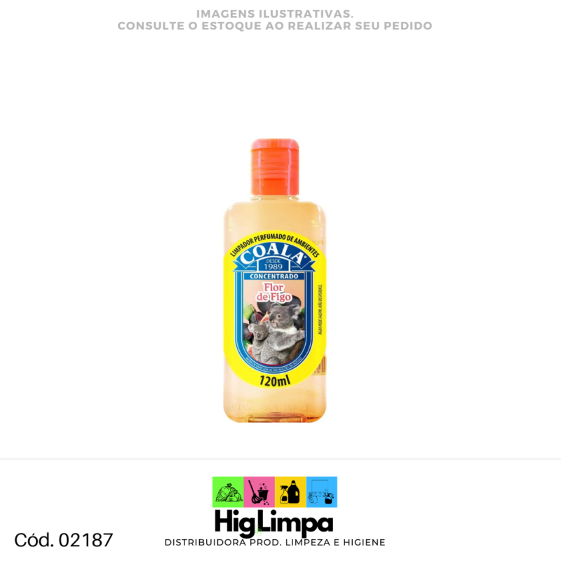 Limpador Perfumado Flor de Figo - Coala 120ml