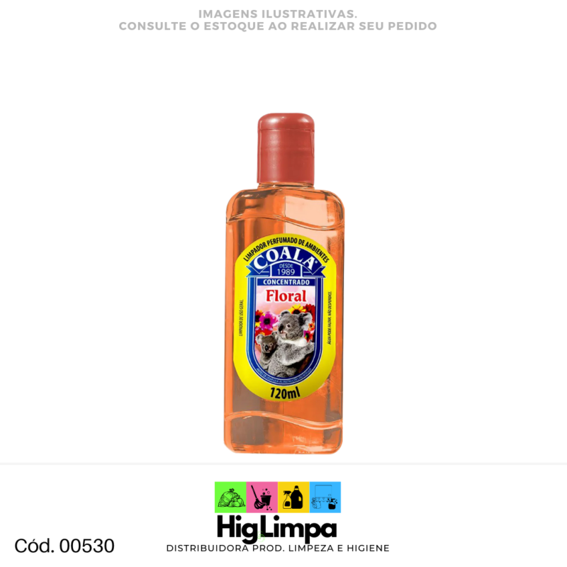 Limpador Perfumado Floral - Coala 120ml