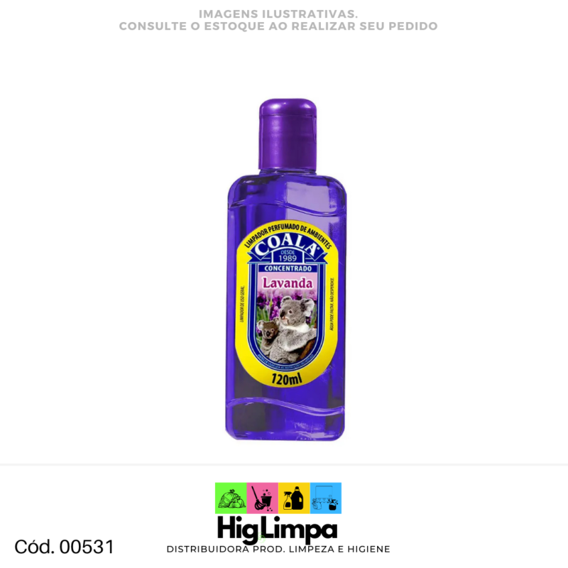 Limpador Perfumado Lavanda - Coala 120ml
