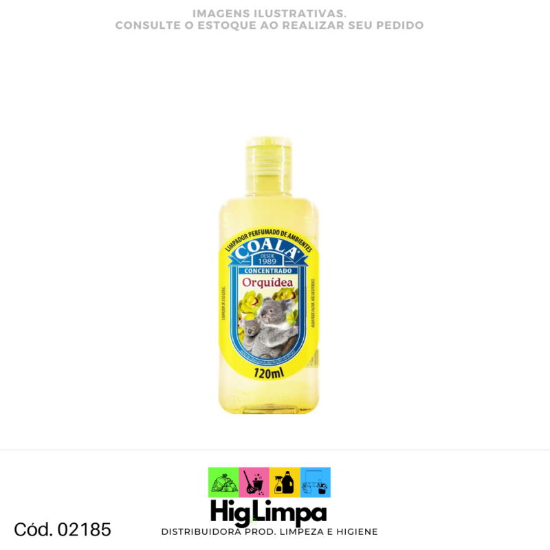 Limpador Perfumado Orquídea - Coala 120ml