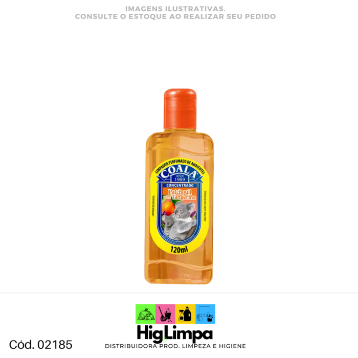 Limpador Perfumado Patchouli com Tangerina - Coala 120ml - 02185