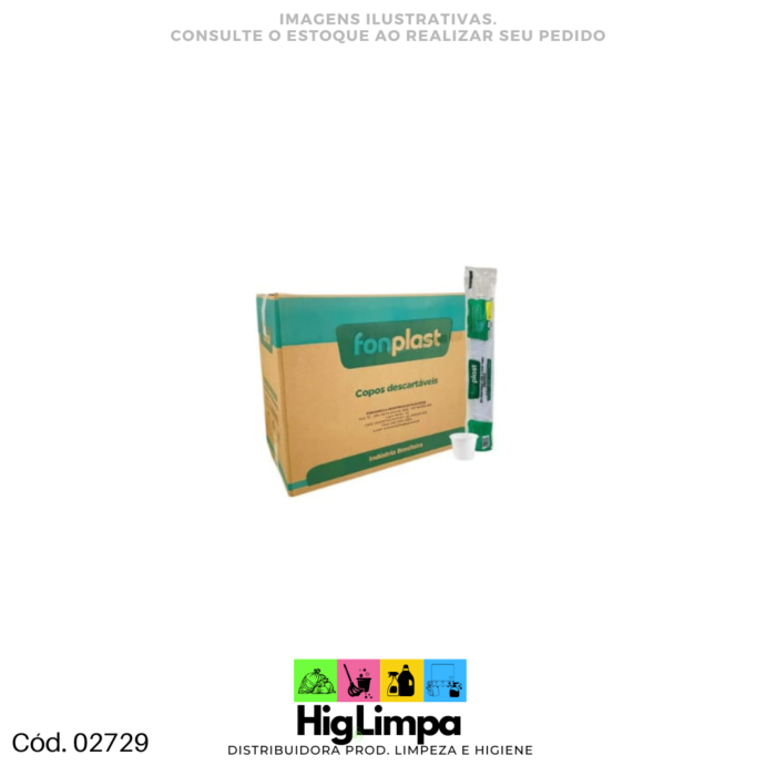 Copo de Café - Fonplast 50ml Caixa 5.000unid.