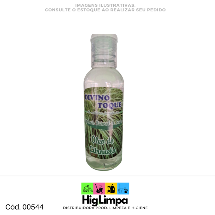 Limpador Perfumado Citronela - Divino Toque 120ml - 00544